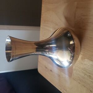 Vintage Solid Brass Vase